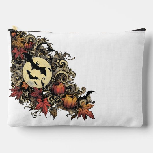 Herfstbladeren. Halloween patroon. Etui (Voorkant)