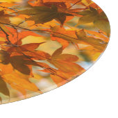 Herfstbladeren Herfst bladeren Natuur Snijplank (Hoek)