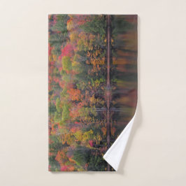 herfstbladeren Herfst kleur scène handdoek