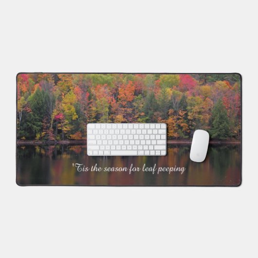 Herfstbladeren Herfst Kleurenscène Bureaumat (Keyboard & Muis)