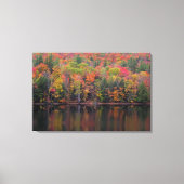 Herfstbladeren Herfst Kleurenscène Canvas Print (Voorkant)
