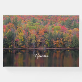 Herfstbladeren Herfst Kleurenscène Gastenboek