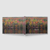 Herfstbladeren Herfst Kleurenscène Gastenboek (Volledig)