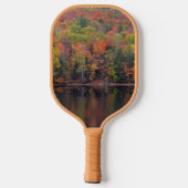 Herfstbladeren Herfst Kleurenscène Pickleball Padd Paddle (Achterkant)