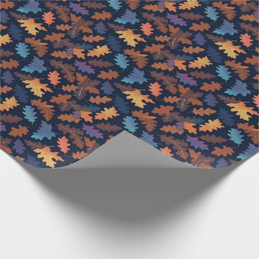 herfstbladeren Herfst Natuur bladpatroon Cadeaupapier (Hoek)