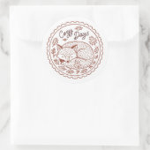 Herfstbladeren Herfst Natuur Sticker (Tas)