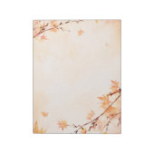 Herfstbladeren Herfst Notitieblok (Linkerzijde)