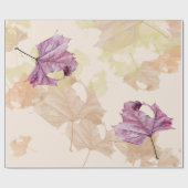 "herfstbladeren" herfst WRAPPINGPAPIER Cadeaupapier (Vlak)