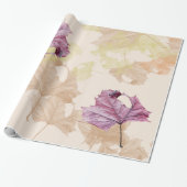 "herfstbladeren" herfst WRAPPINGPAPIER Cadeaupapier (Uitgerold)