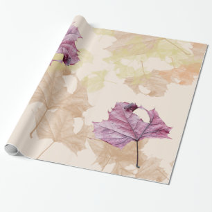 "herfstbladeren" herfst WRAPPINGPAPIER Cadeaupapier
