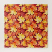Herfstbladeren, herfstbladeren, kleurrijke bladere legpuzzel (Verticaal)