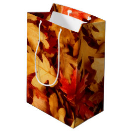 Herfstbladeren - Herfstkleuren Medium Cadeauzakje