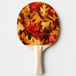 Herfstbladeren - Herfstkleuren Tafeltennisbatje