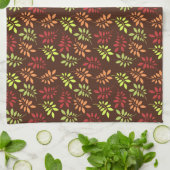 Herfstbladeren Huisdecoratie Keukenhanddoek (Gevouwen)