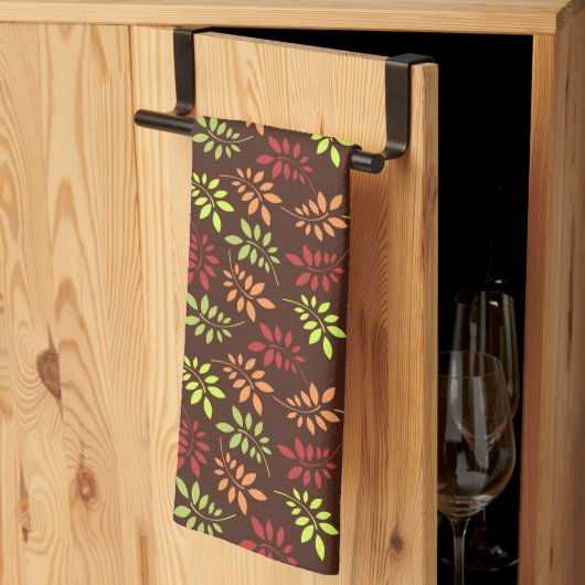 Herfstbladeren Huisdecoratie Keukenhanddoek (Derde Gevouwen)