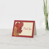 Herfstbladeren II Dankkaart Bedankkaart (Voorkant)