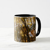 Herfstbladeren in de Morning Maryland Natuur Mok (Voorkant rechts)