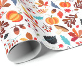 Herfstbladeren Inpakpapier (Rol Hoek)