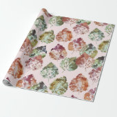 Herfstbladeren Inpakpapier Plat Vel Set van 3 (Uitgerold)