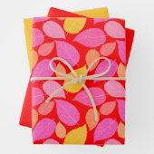 Herfstbladeren. Inpakpapier Vel (In situ)