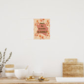 Herfstbladeren Inspirerende Citatief Muur Kunst De Poster (Keuken)