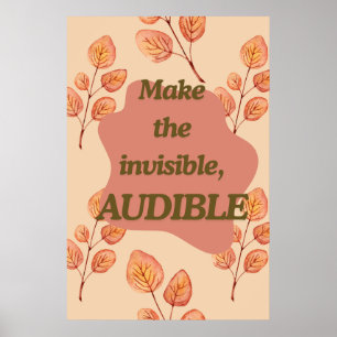 Herfstbladeren Inspirerende Citatum Muur Kunst Dec Poster