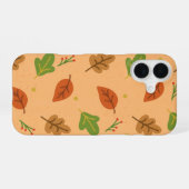 Herfstbladeren iPhone 16 Hoesje (Achterkant horizontaal)