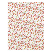 Herfstbladeren Kastanjes Patroon Elegante Herfst Tafelkleed (Voorkant)