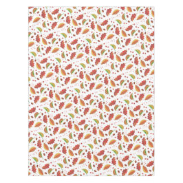 Herfstbladeren Kastanjes Patroon Elegante Herfst Tafelkleed