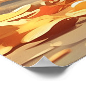 *~* Herfstbladeren Kat 5:4 Kitten Cat AP68 Poster (Hoek)