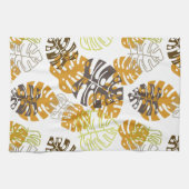 herfstbladeren keukenhanddoek (Horizontaal)