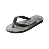 Herfstbladeren Kinder Teenslippers (Schuin)