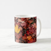 Herfstbladeren koffiemok (Voorkant rechts)