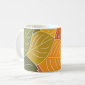 Herfstbladeren Koffiemok (Voorkant links)