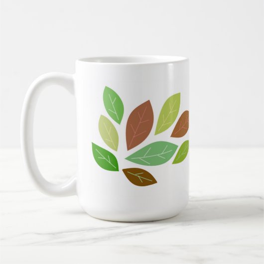 Herfstbladeren Koffiemok (Links)