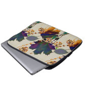 Herfstbladeren Koninklijke Kleuren Elektronische T Laptop Sleeve (Voorkant onderkant)