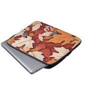 Herfstbladeren | laptop sleeve (Voorkant onderkant)