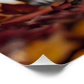 Herfstbladeren Leeuw Perfect Poster (Hoek)