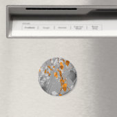 Herfstbladeren Magneet (Insitu (Vaatwasser))