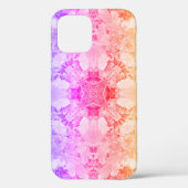 Herfstbladeren Mandala Art Hippie Tapestry Weave Case-Mate iPhone Case (Achterkant)