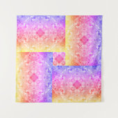 Herfstbladeren Mandala Art Hippie Tapestry Weave Wandkleed (Voorkant (horizontaal))