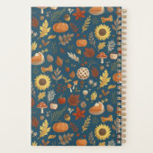 Herfstbladeren met een vleugje Thanksgiving Planner (Achterkant)