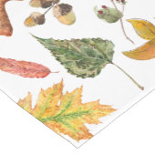 Herfstbladeren met eikel en wilde bessen naadloos medium tafelloper (Hoek)