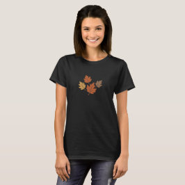 Herfstbladeren Minimalistische T-shirt