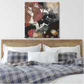 Herfstbladeren Moderne Kunst Canvas Afdruk (Insitu (Slaapkamer))