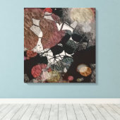 Herfstbladeren Moderne Kunst Canvas Afdruk (Insitu (Houten vloer))