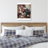 Herfstbladeren Moderne Kunst Canvas Afdruk (Insitu (Slaapkamer))