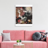 Herfstbladeren Moderne Kunst Canvas Afdruk (Insitu (Woonkamer))
