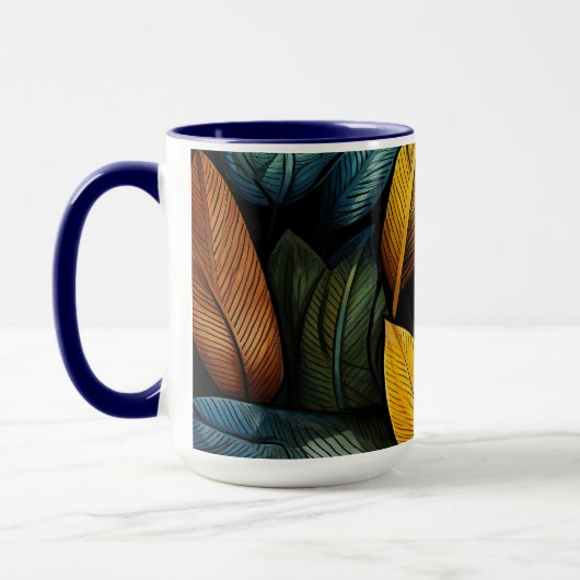 Herfstbladeren - mok (Links)