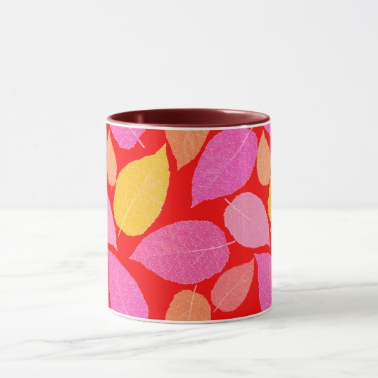 Herfstbladeren. Mok (Midden)